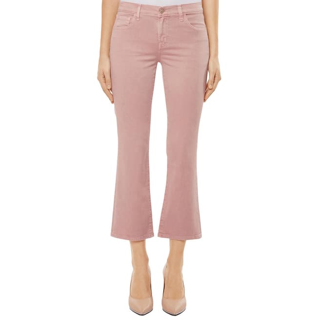 J Brand Pink Selena Stretch Bootcut Jeans