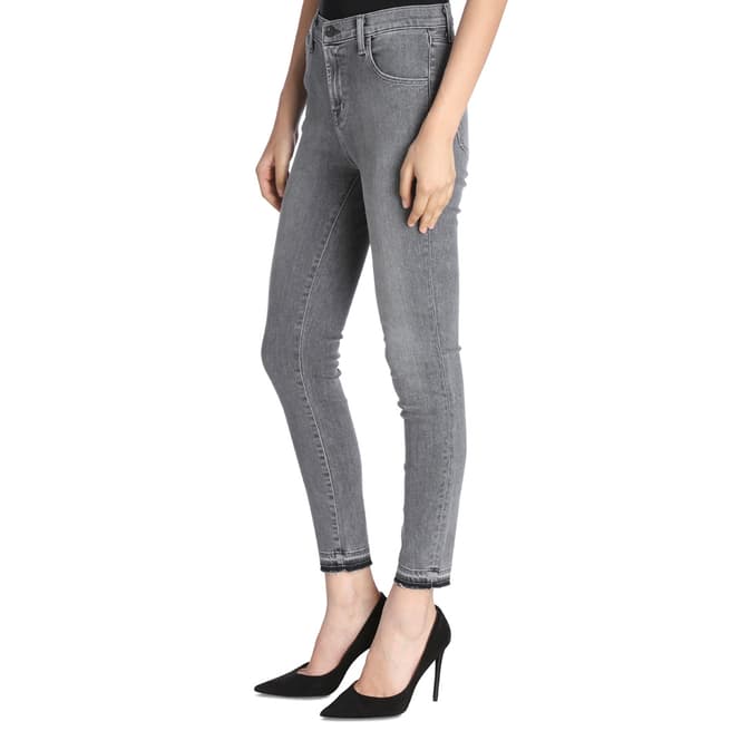 J Brand Grey Alana Skinny Stretch Jeans