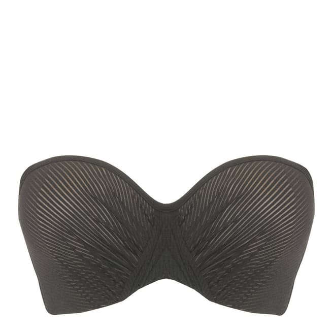Curvy Kate Black Onyx Bandeau Bikini Top