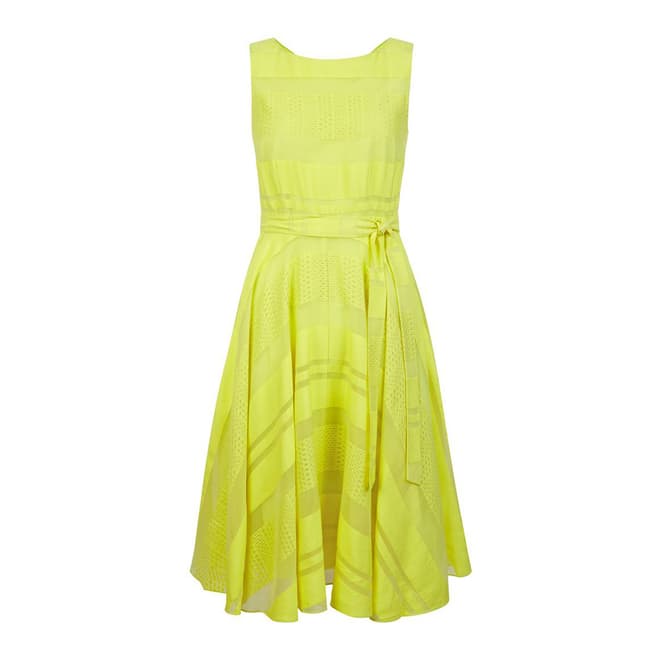 Hobbs London Bright Lemon May Dress