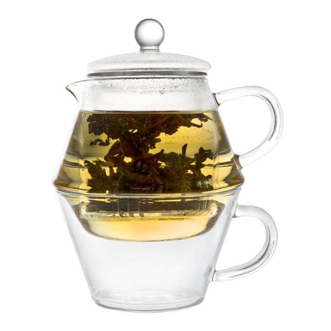 Bredemeijier Portofino Glass Tea For One with Filter 0.4L