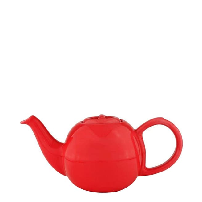 Bredemeijier Red Cosette Ceramic Teapot with Filter 0.5L