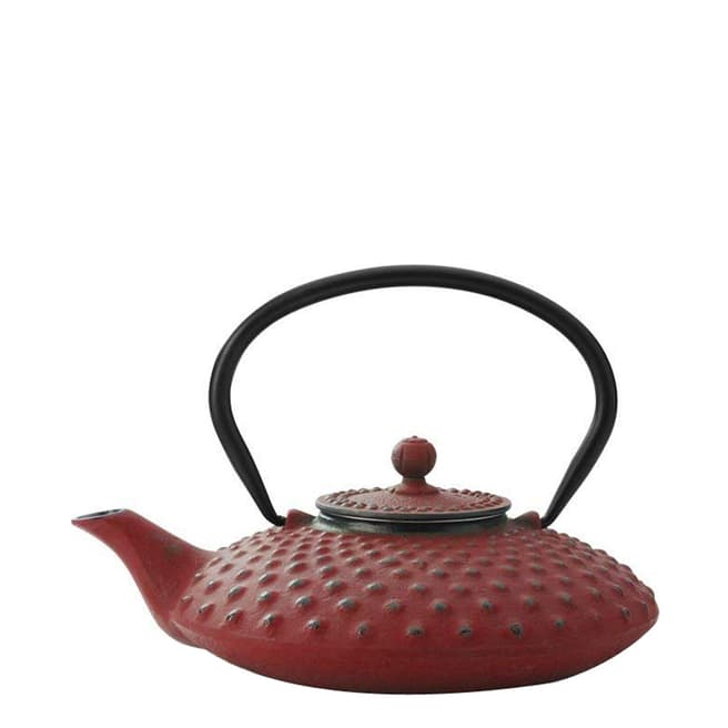 Bredemeijier Red Xilin Cast Iron Teapot with Filter 0.8L