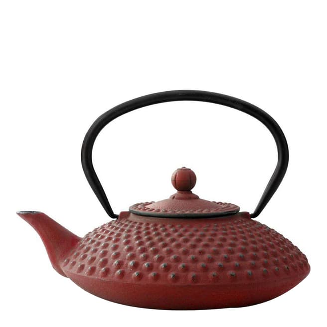 Bredemeijier Red Xilin Cast Iron Teapot with Filter 1.2L