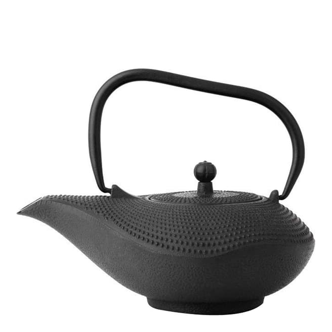 Bredemeijier Black Aladdin Cast Iron Teapot with Filter 1.0L