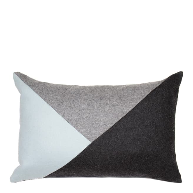 Malini Ocean Applique Triangles Cushion 30x45cm