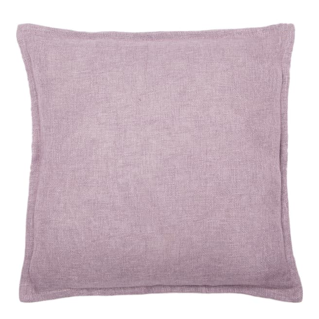 Malini Mauve Cotton Cushion with Flange 45x45cm