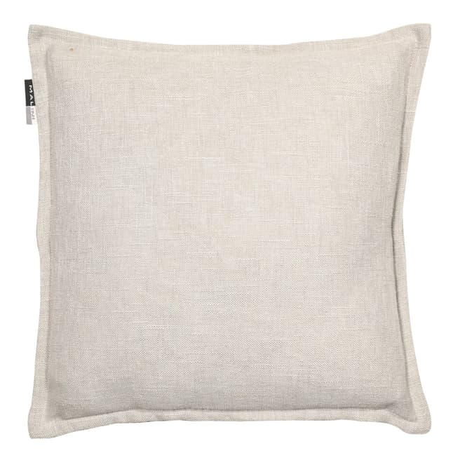 Malini Silver Cotton Cushion with Flange 45x45cm