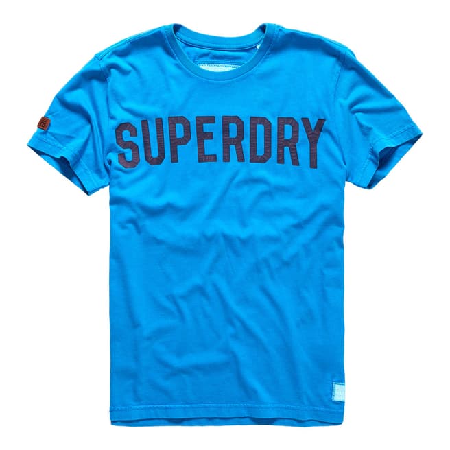 Superdry Blue Solo Sport Tee