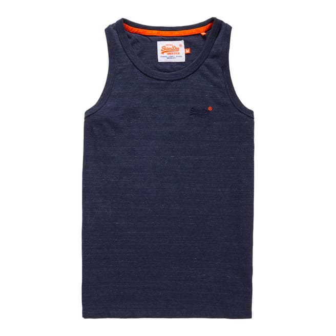 Superdry Navy Orange Label Vintage Vest