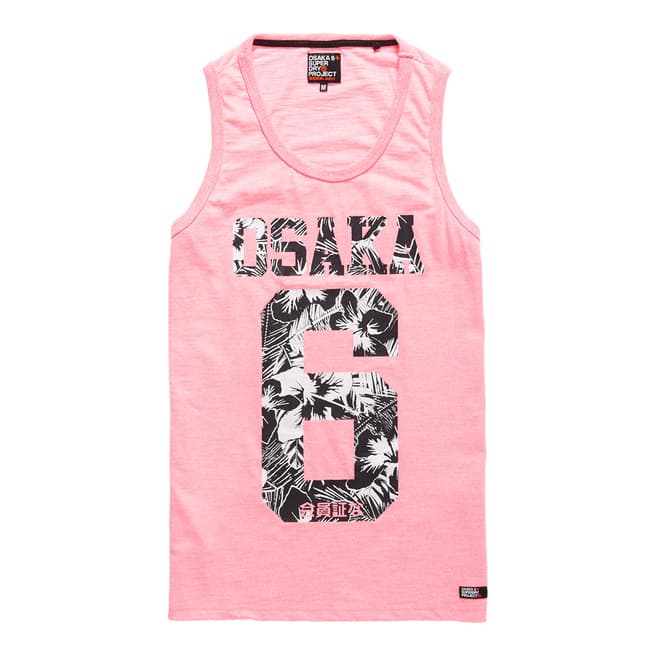 Superdry Pink Osaka 6 Infill Vest