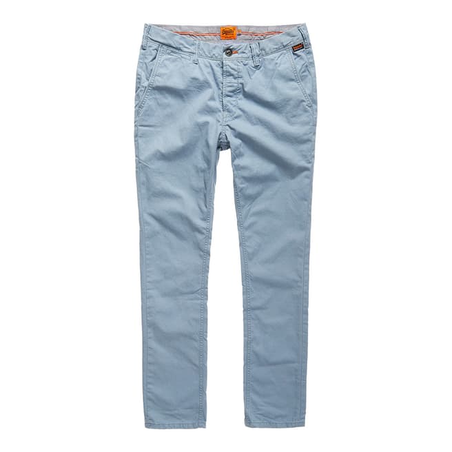 Superdry Blue Rookie Cotton Chinos