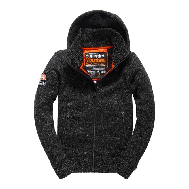 Superdry Black Expedition Zipped Hoodie
