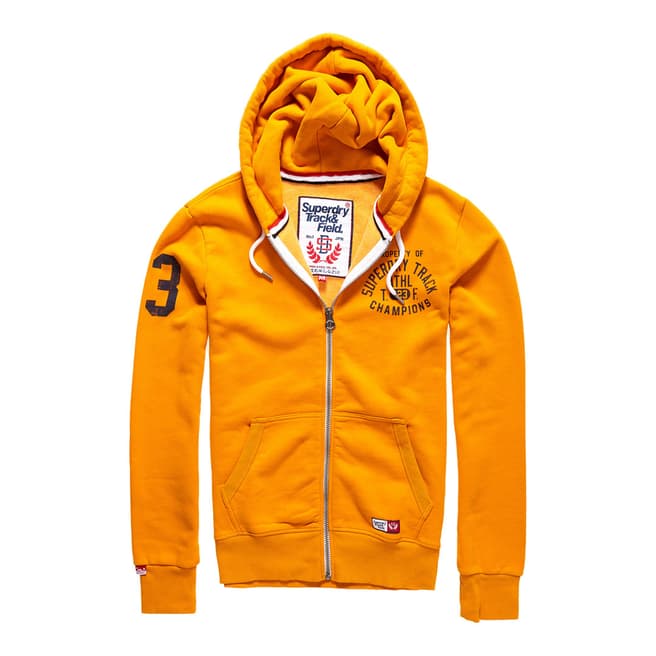 Superdry Track Gold Trackster Zipped Hoodie