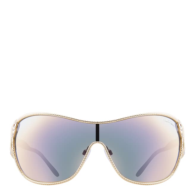 Roberto Cavalli Women's Gold Sunglasses 120mm