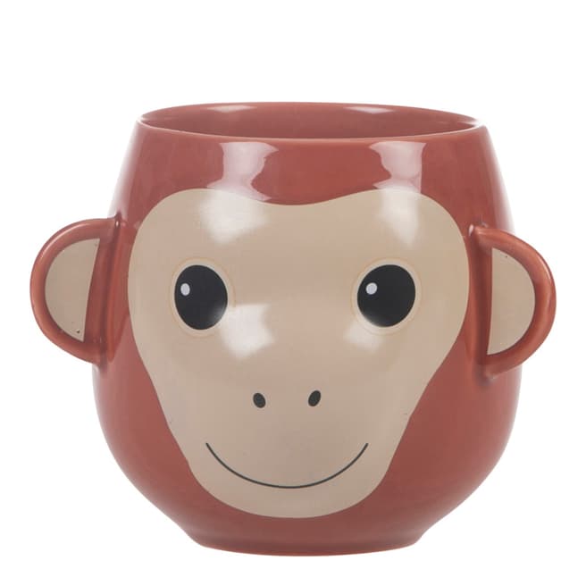 Sass & Belle Treetop Friends Happy Monkey Mug