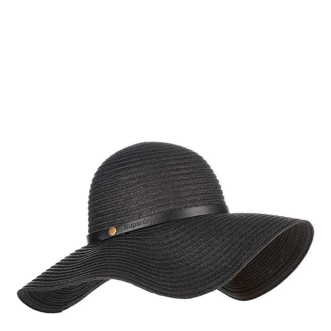 Superdry Black STRAW HAT