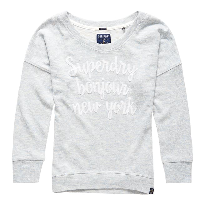 Superdry French Cornflower Castaway Relaxed Top