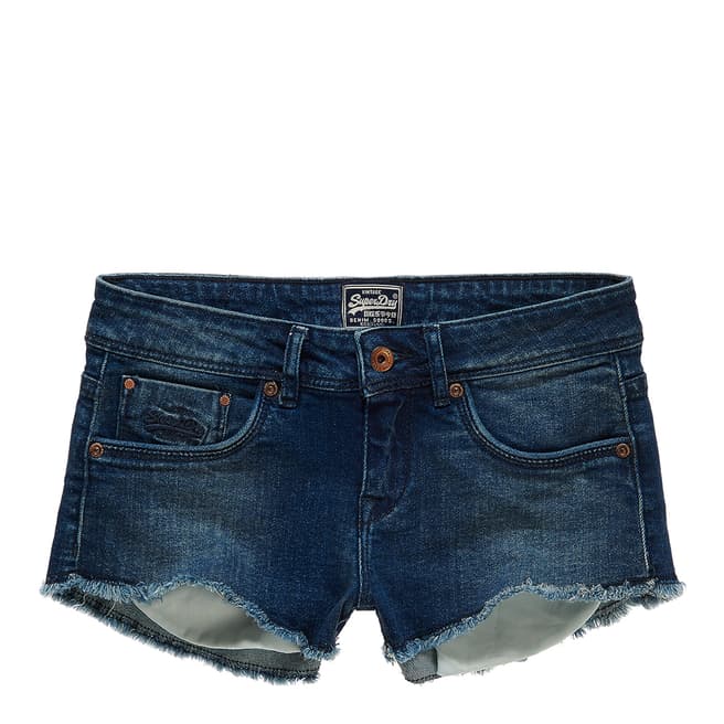 Superdry Vintage Blue Core Hot Shorts