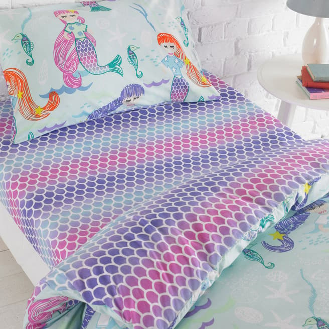 Little Furn Mermaid Toddler Fitted Sheet