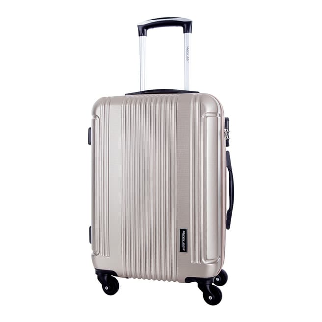 Travel One Beige Barton 4 Wheeled Suitcase 70cm