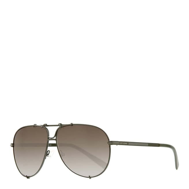Dior Men's Khaki Green and Brown Aviator Sunglasses 
