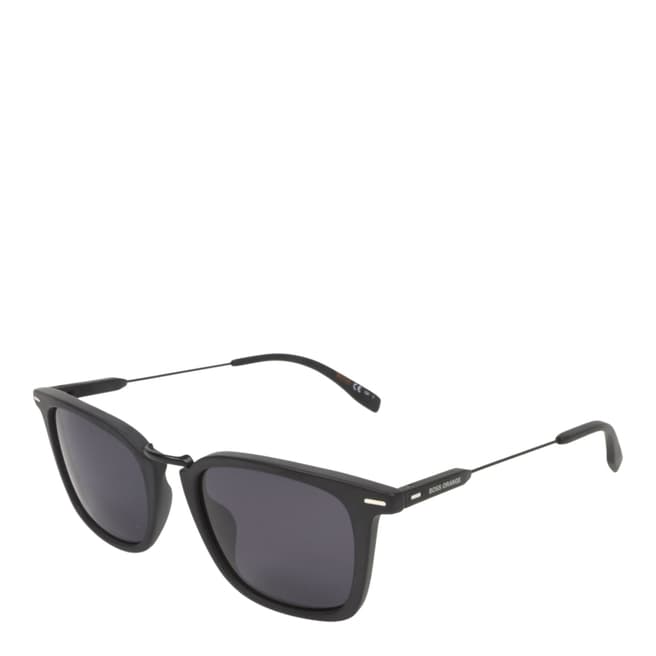 Hugo Boss Men's Matte Black Sunglasses 