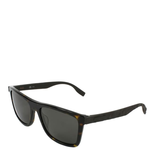 BOSS ORANGE Men's Tortoise and Brown Sunglasses