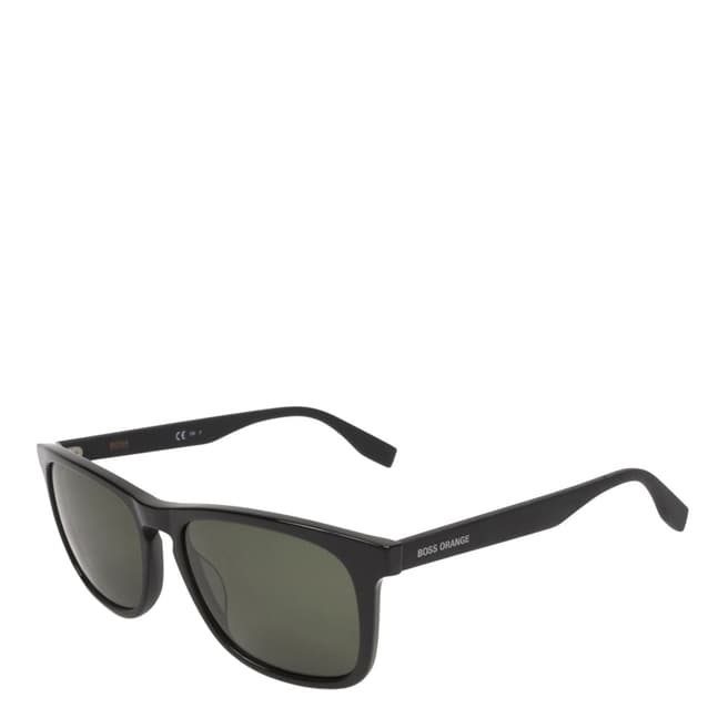 Hugo Boss Men's Square Black Sunglasses