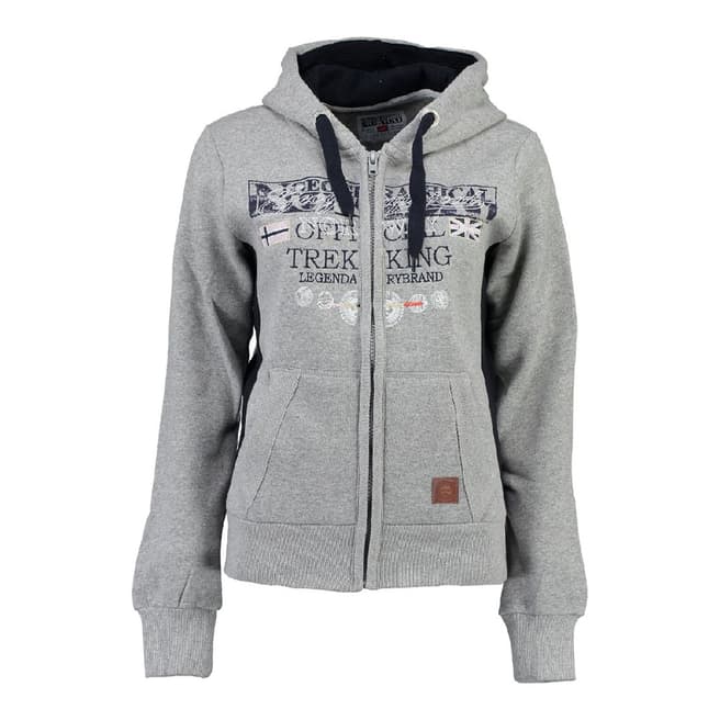 Geographical Norway Women's Grey Gladys Hoodie