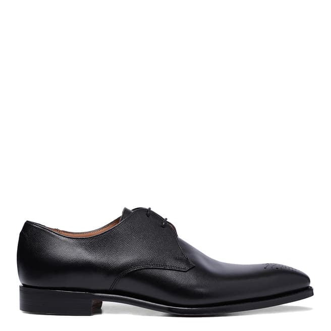 Joseph Cheaney & Sons Black Leather Liverpool Derby Shoes