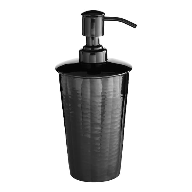 Premier Housewares Metallic Lotion Dispenser, Black