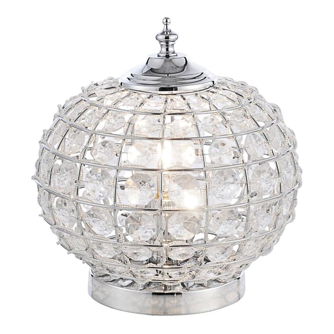 Home Aspirations Chrome Bolly Table Lamp