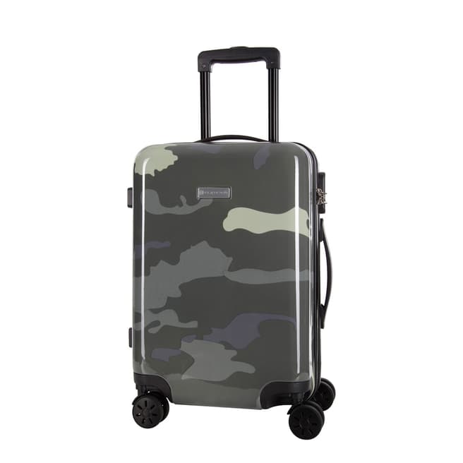 Platinium White/Grey Marshall 8 Wheeled Suitcase 60cm