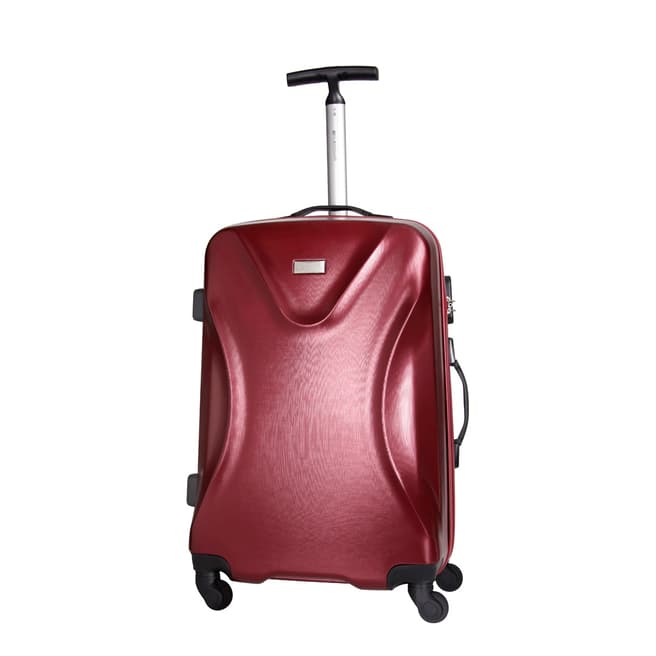Platinium Bordeaux Solway 4 Wheel Suitcase 60cm