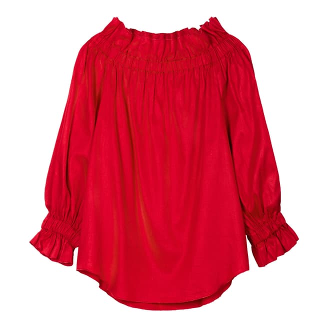 Donna Ida Red Every Day In St Tropez Top