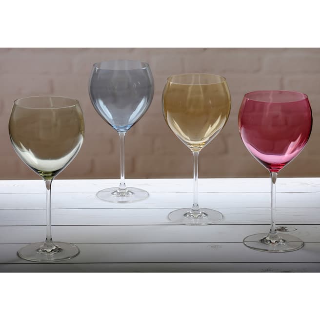 Ella Sabatini Set of 4 Colore Gin Glasses, 700ml
