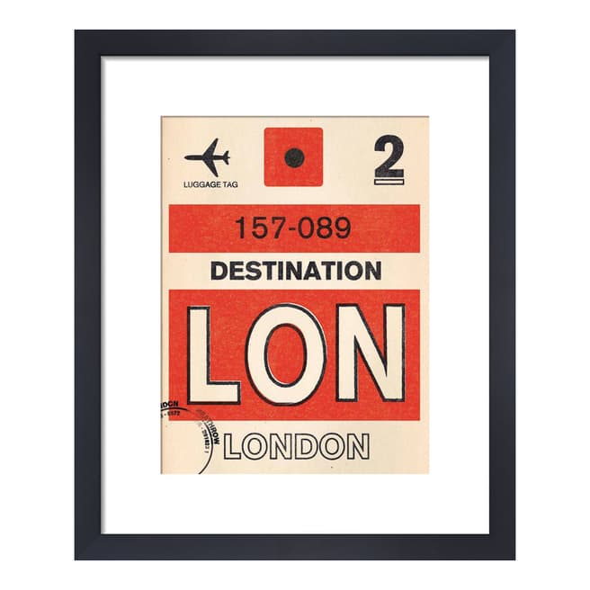 Nick Cranston Destination - London 36x28cm Framed Print