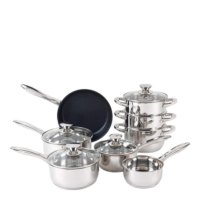 Russell Hobbs 8 Piece Classic Collection Pan Set
