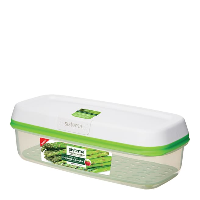 Sistema Set of 4 Freshworks Containers, 1.9L