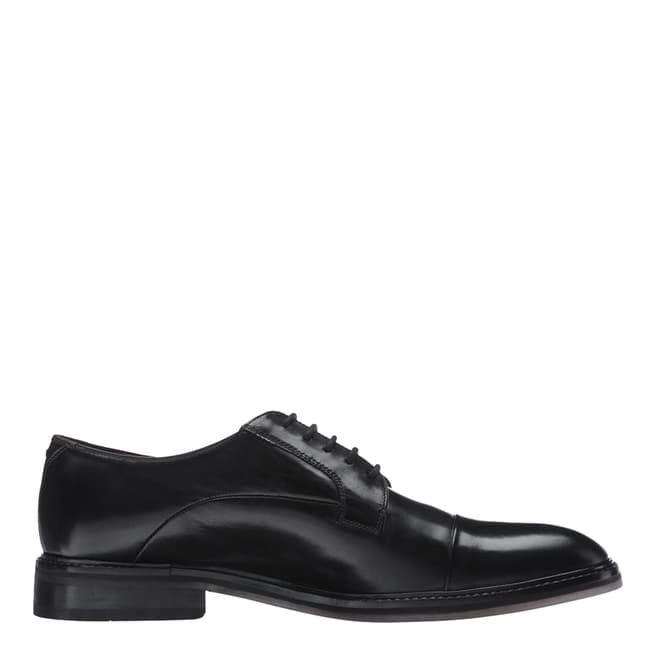 Ted Baker Black Leather Aokii Derby Shoes 