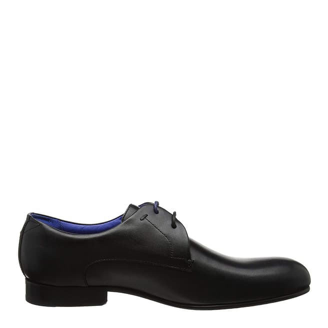 Ted Baker Black Leather Bapoto Classic Derby Shoes