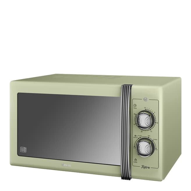 Swan Green Manual Microwave 900W