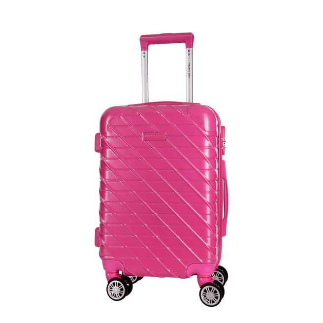 Travel One Fuschia Leiria 8 Wheel Suitcase 56cm