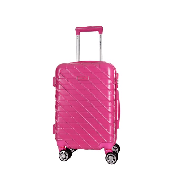 Travel One Fuchsia Leiria 4 Wheeled Suitcase