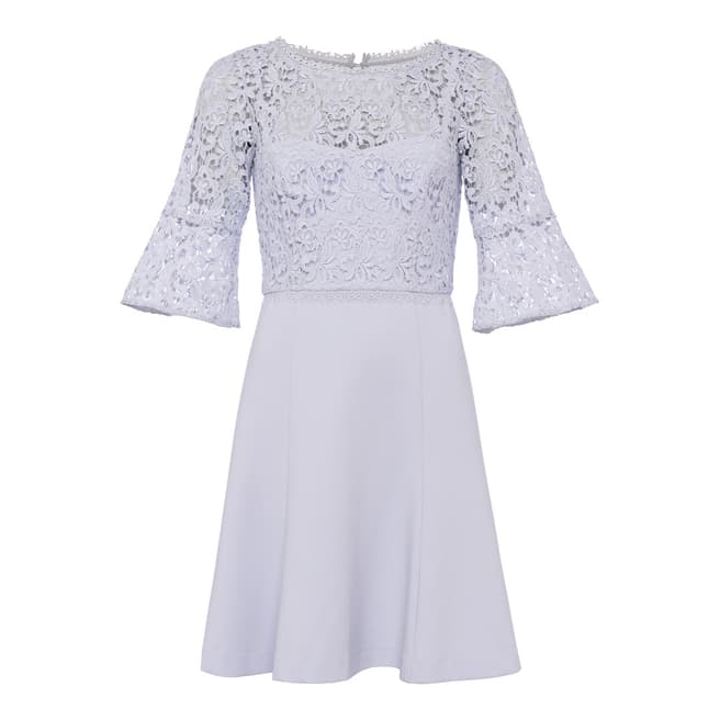 French Connection Sea Breeze Whisper Ruth Lace Fit Dress 