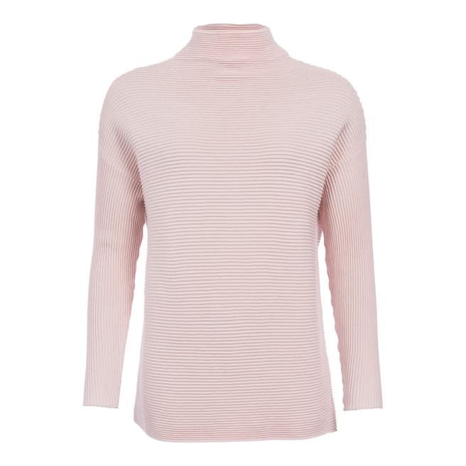 French Connection Blush Turtle Neck Tunic Jumper