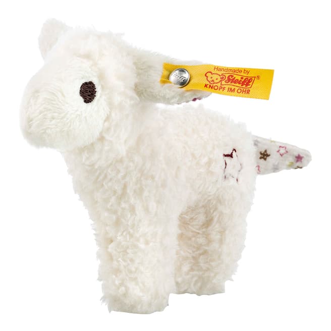 Steiff Mini Lamb With Rustling Foil And Rattle