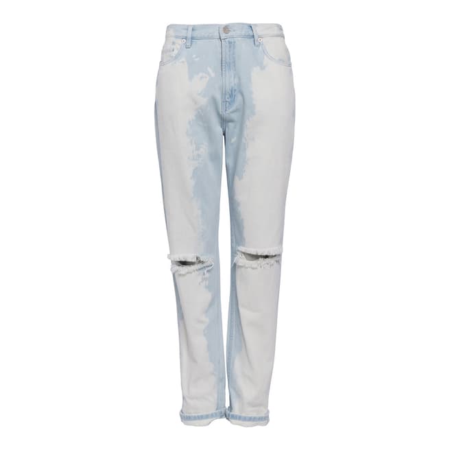 French Connection Tye Dye Soft Authentic Gaucho Jeans