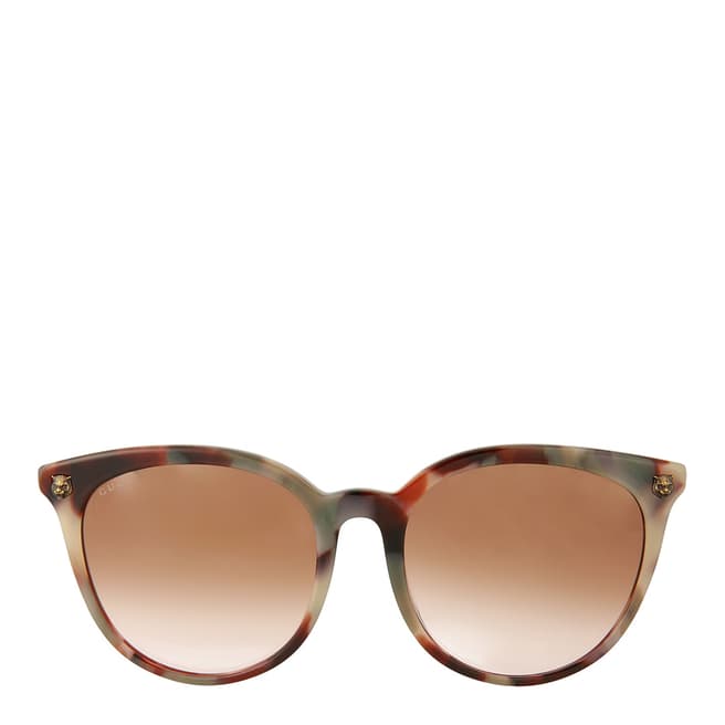 Gucci Womens Gucci Havana/Brown Sunglasses 50mm